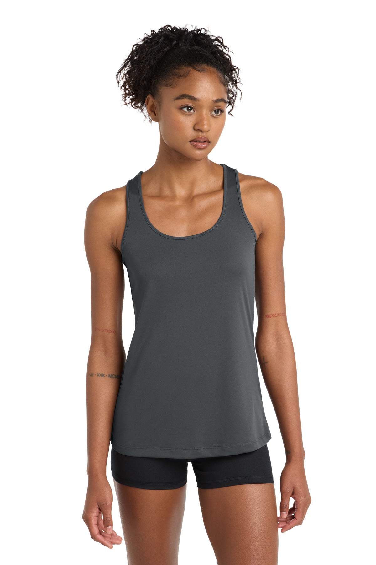 Sport-Tek Women's PosiCharge Competitor Racerback Tank. LST356 - Iron Grey
