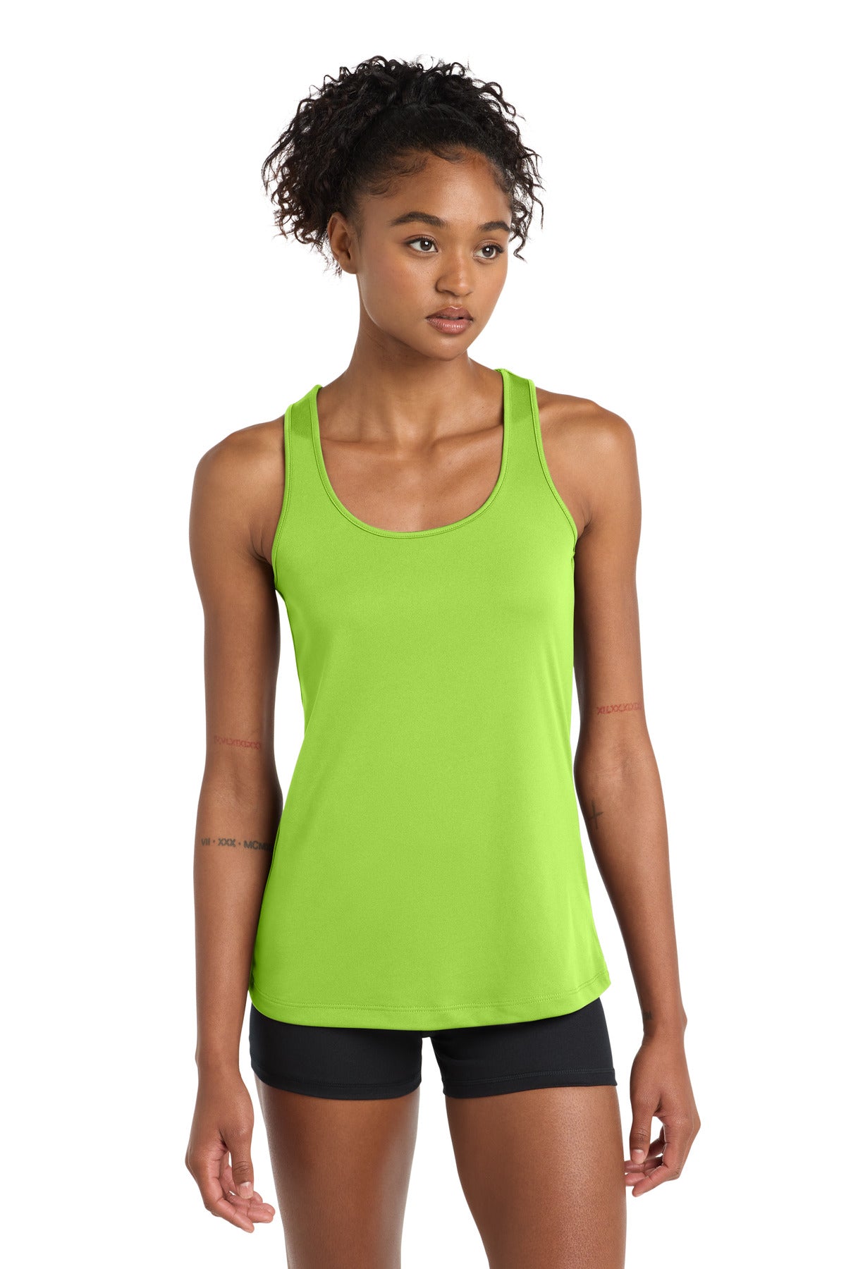Sport-Tek Women's PosiCharge Competitor Racerback Tank. LST356 - Lime Shock