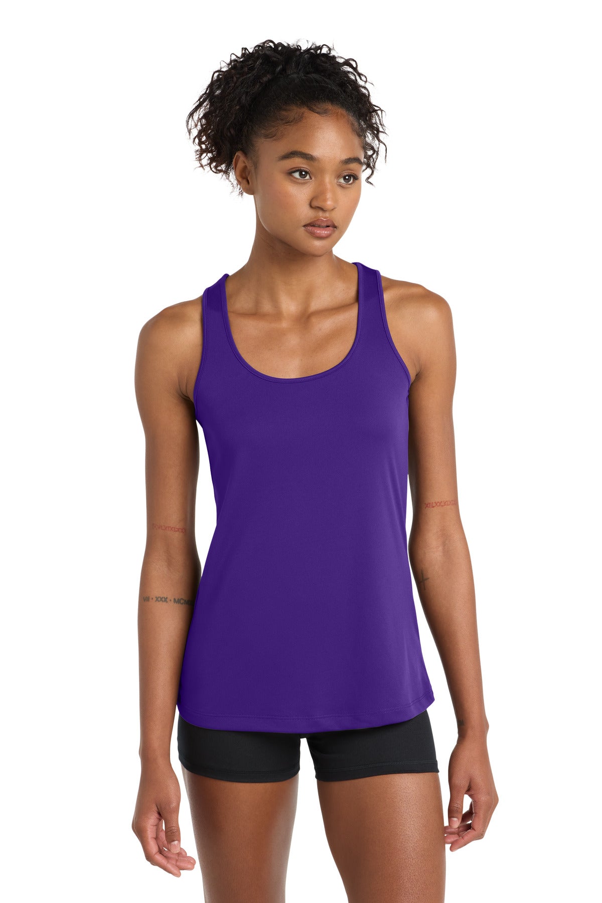 Sport-Tek Women's PosiCharge Competitor Racerback Tank. LST356 - Purple