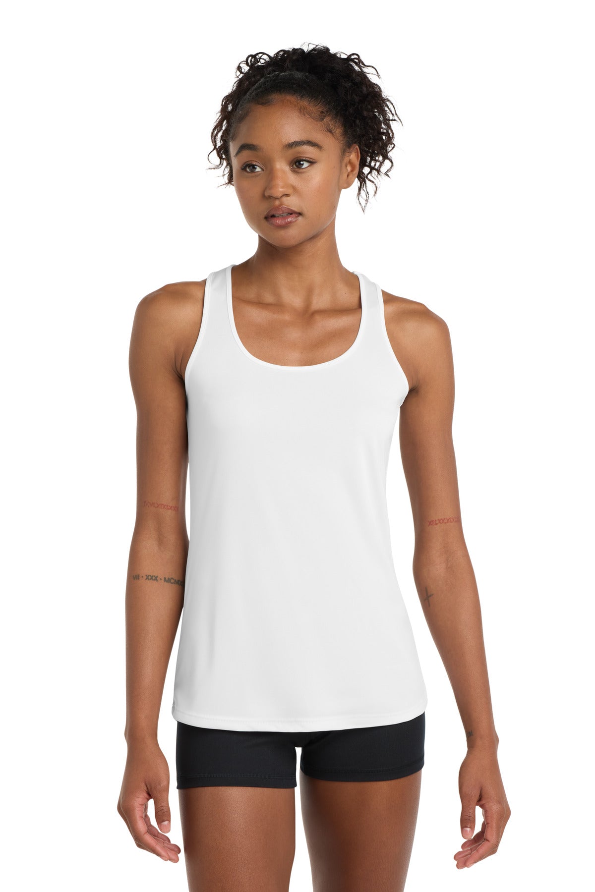 Sport-Tek Women's PosiCharge Competitor Racerback Tank. LST356 - White