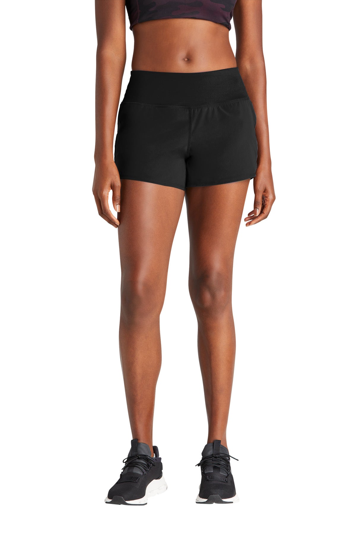 Sport-Tek Women's Repeat Short LST485 - Black