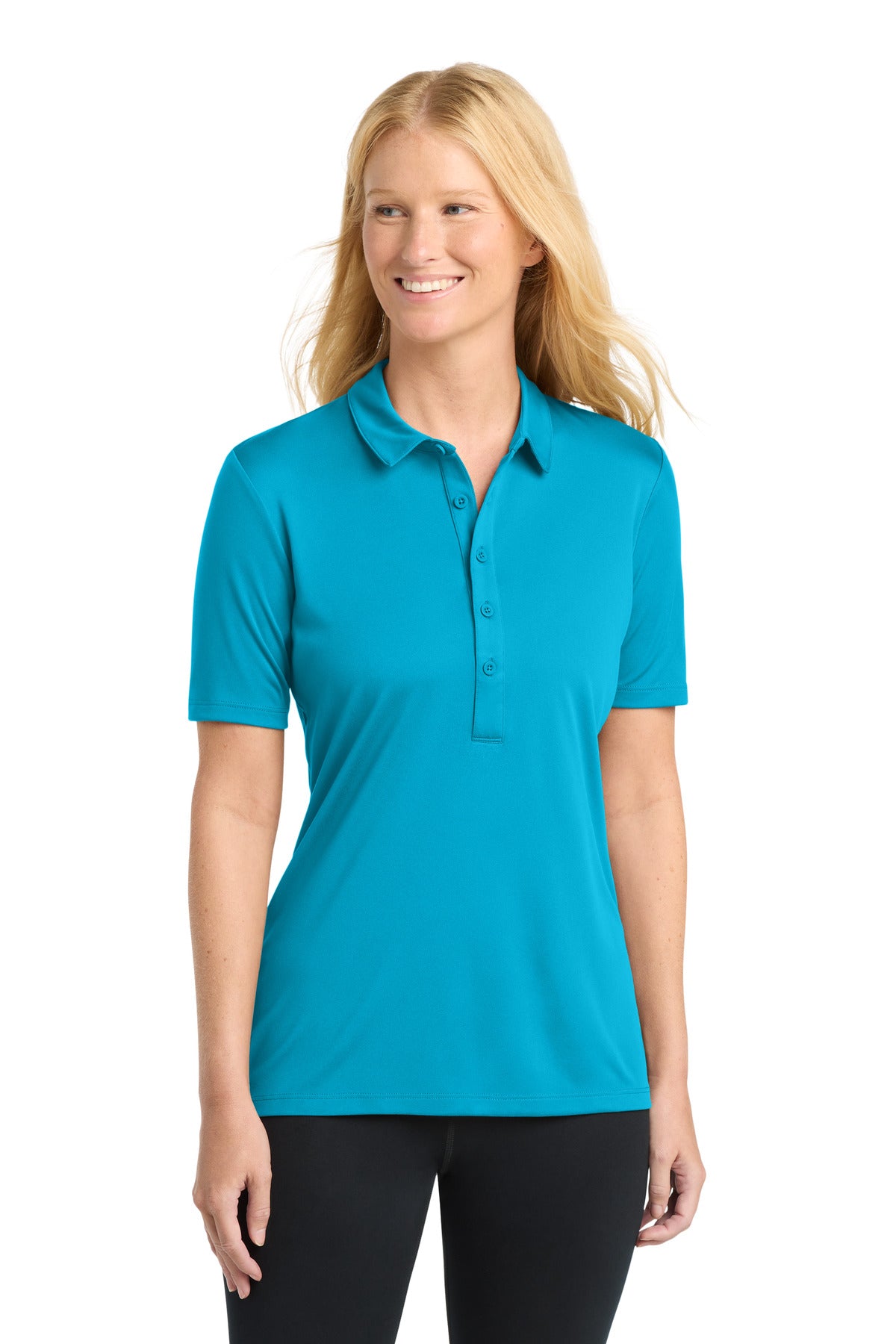 Sport-Tek Women's Posi-UV  Pro Polo.  LST520 - Sapphire