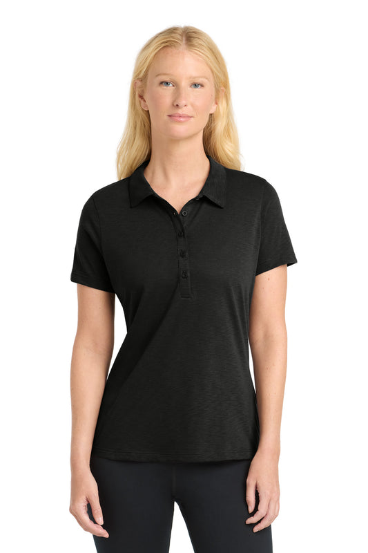Sport-Tek Women's PosiCharge Strive Polo. LST530 - Black