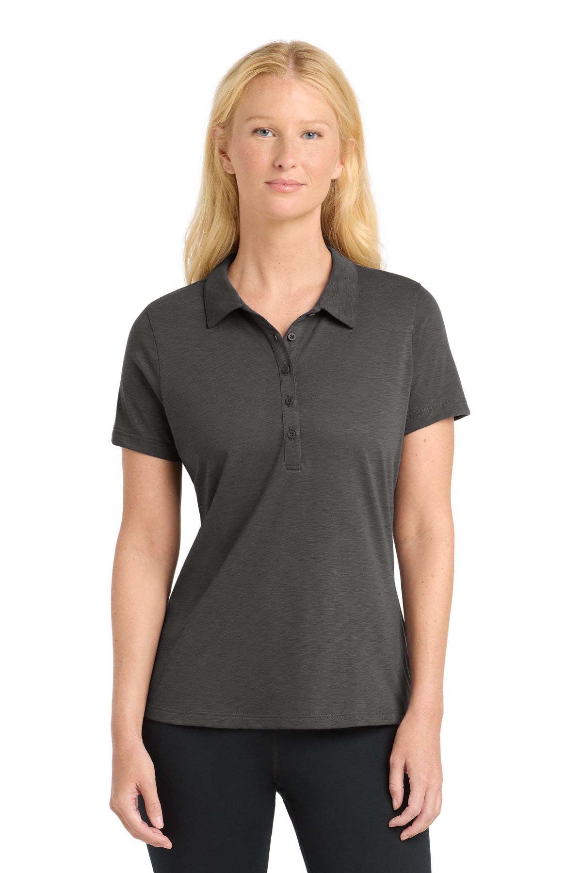 Sport-Tek Women's PosiCharge Strive Polo. LST530 - Graphite