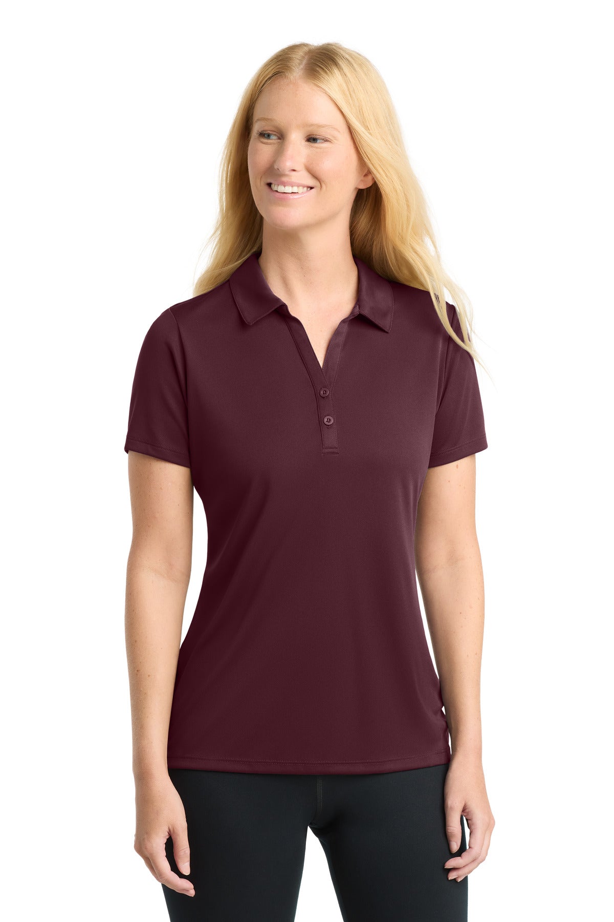 Sport-Tek  Women's PosiCharge  Competitor  Polo. LST550 - Maroon