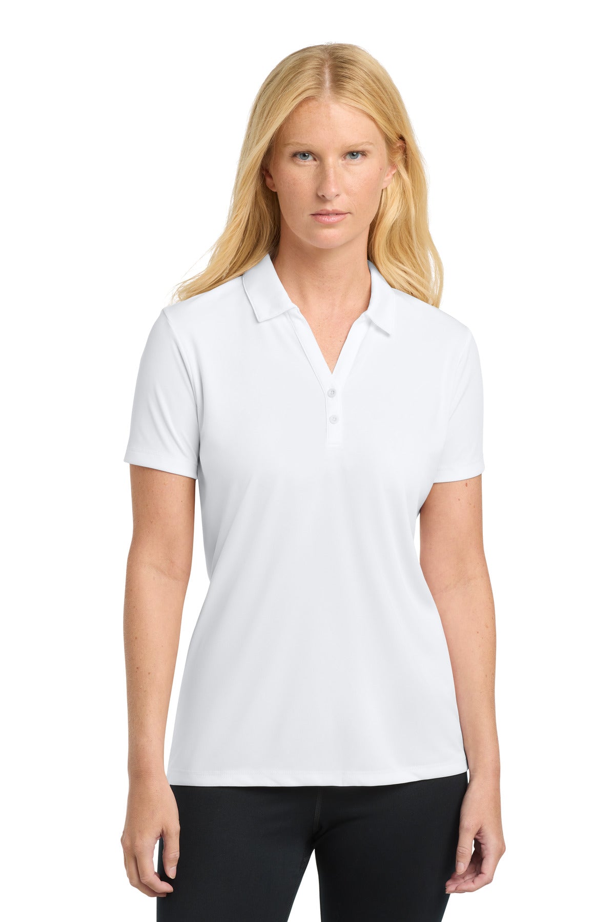 Sport-Tek  Women's PosiCharge  Competitor  Polo. LST550 - White