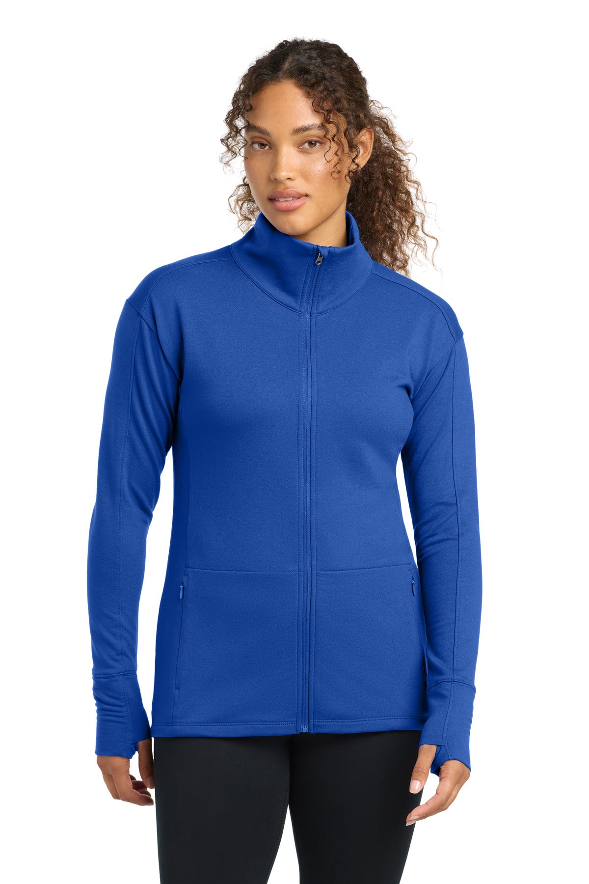 Sport-Tek Women's Sport-Wick Flex Fleece Full-Zip. LST560 - True Royal