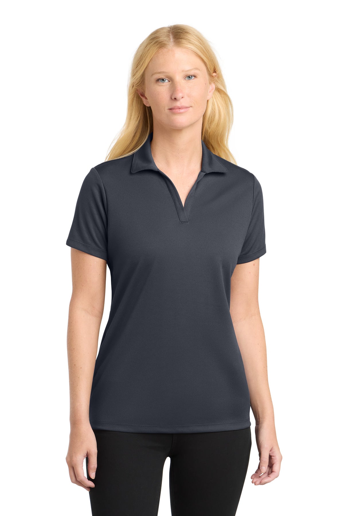 Sport-Tek Women's PosiCharge RacerMesh Polo. LST640 - Graphite