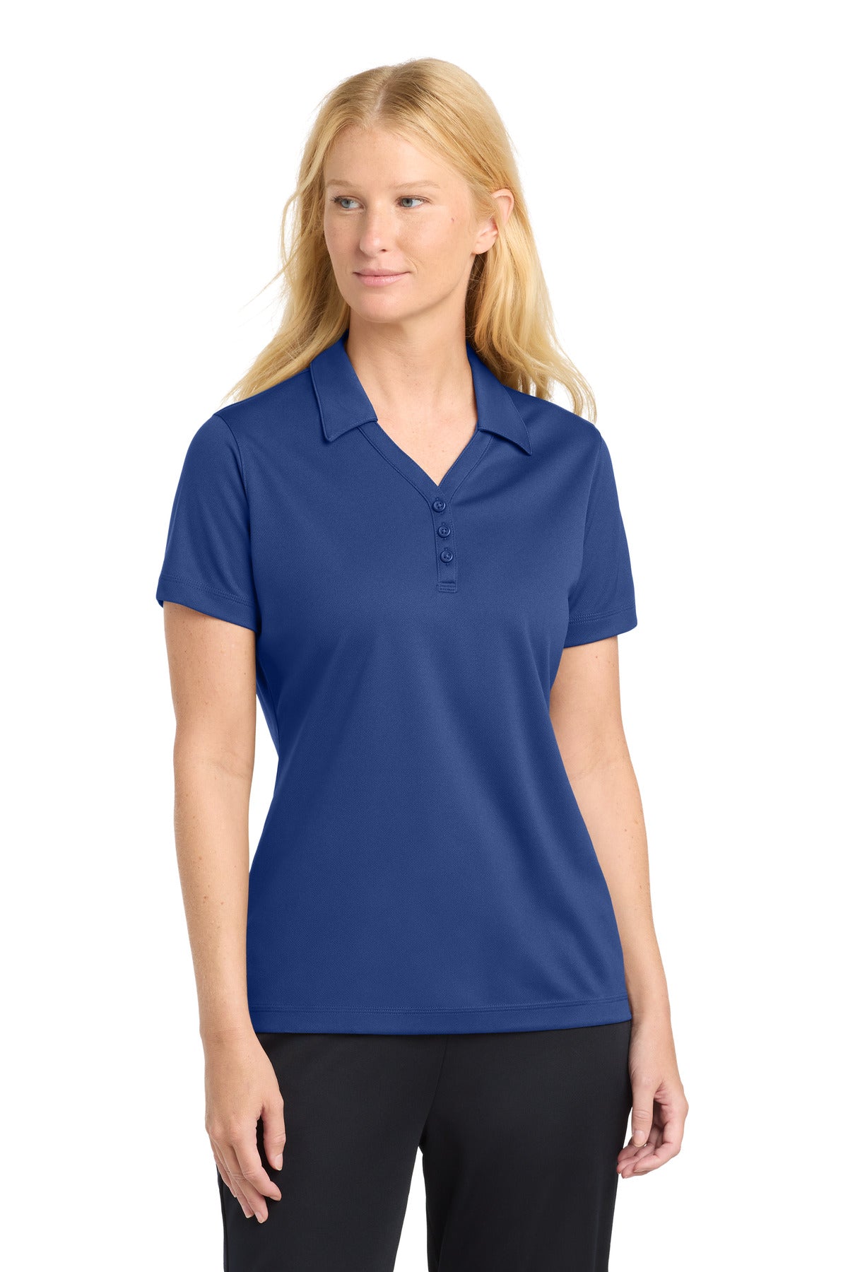 Sport-Tek Women's PosiCharge Micro-Mesh Polo. LST680 - True Royal