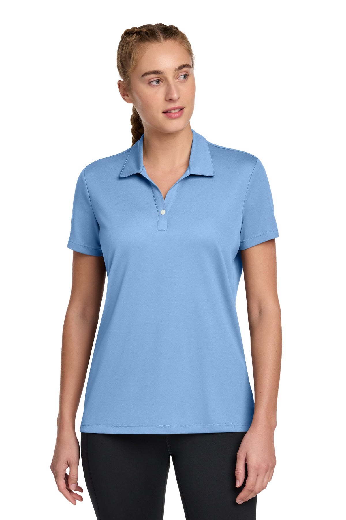 Sport-Tek Women's UV Micropique Polo LST740 - Carolina Blue