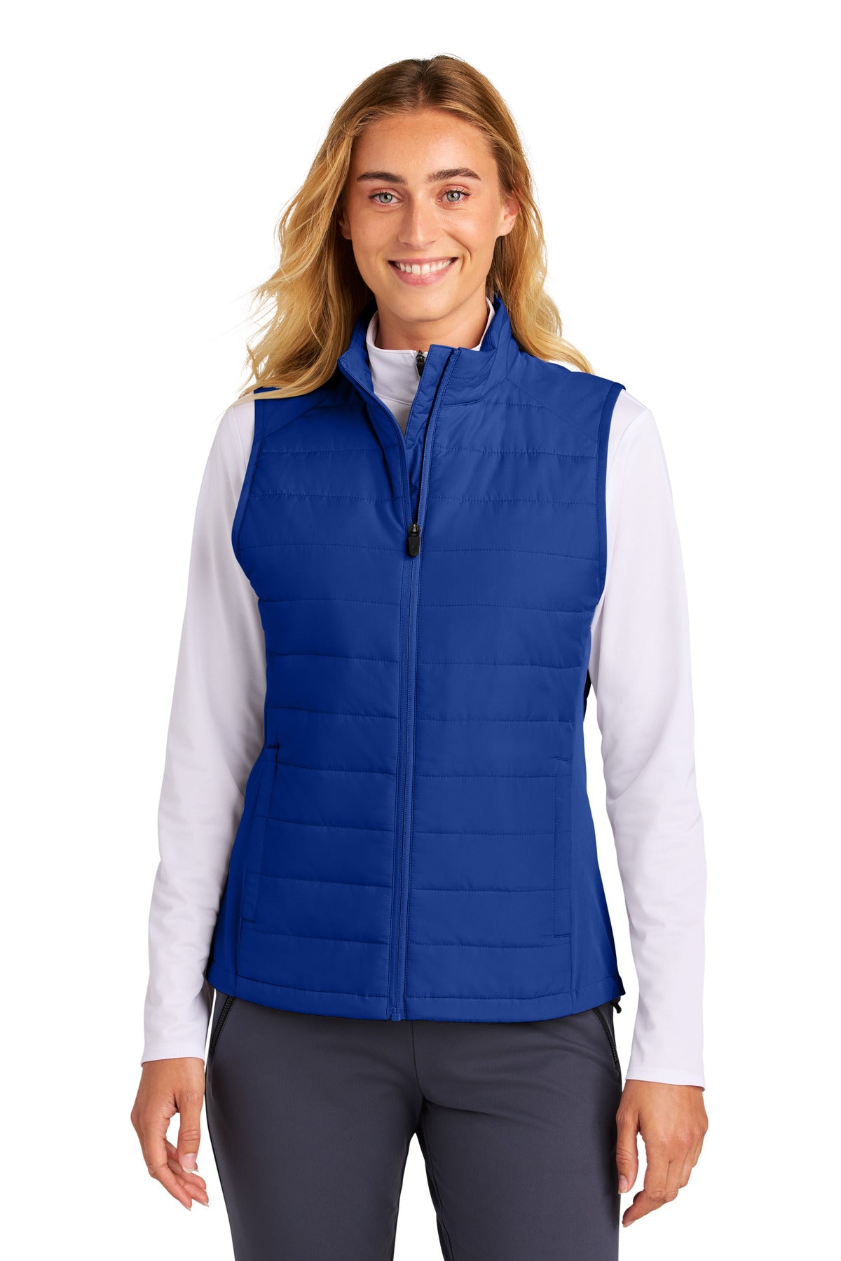 Sport-Tek Women's Teknical Hybrid Vest LST941 - True Royal