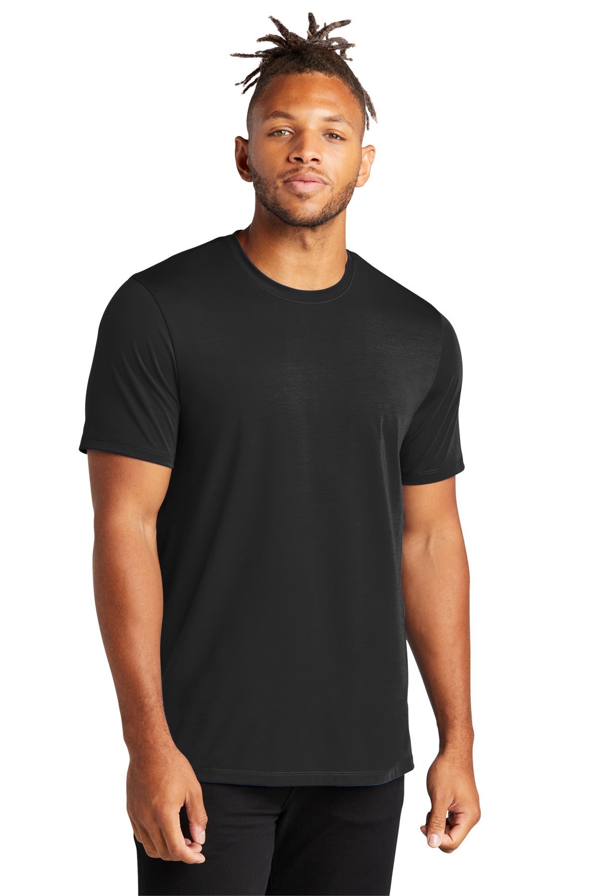 Mercer+Mettle Stretch Jersey Crew MM1016 - Deep Black