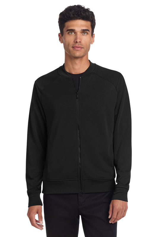 Mercer+Mettle Double-Knit Bomber MM3000 - Deep Black