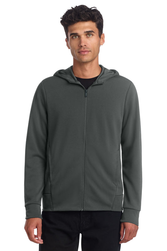 Mercer+Mettle Double-Knit Full-Zip Hoodie MM3002 - Anchor Grey