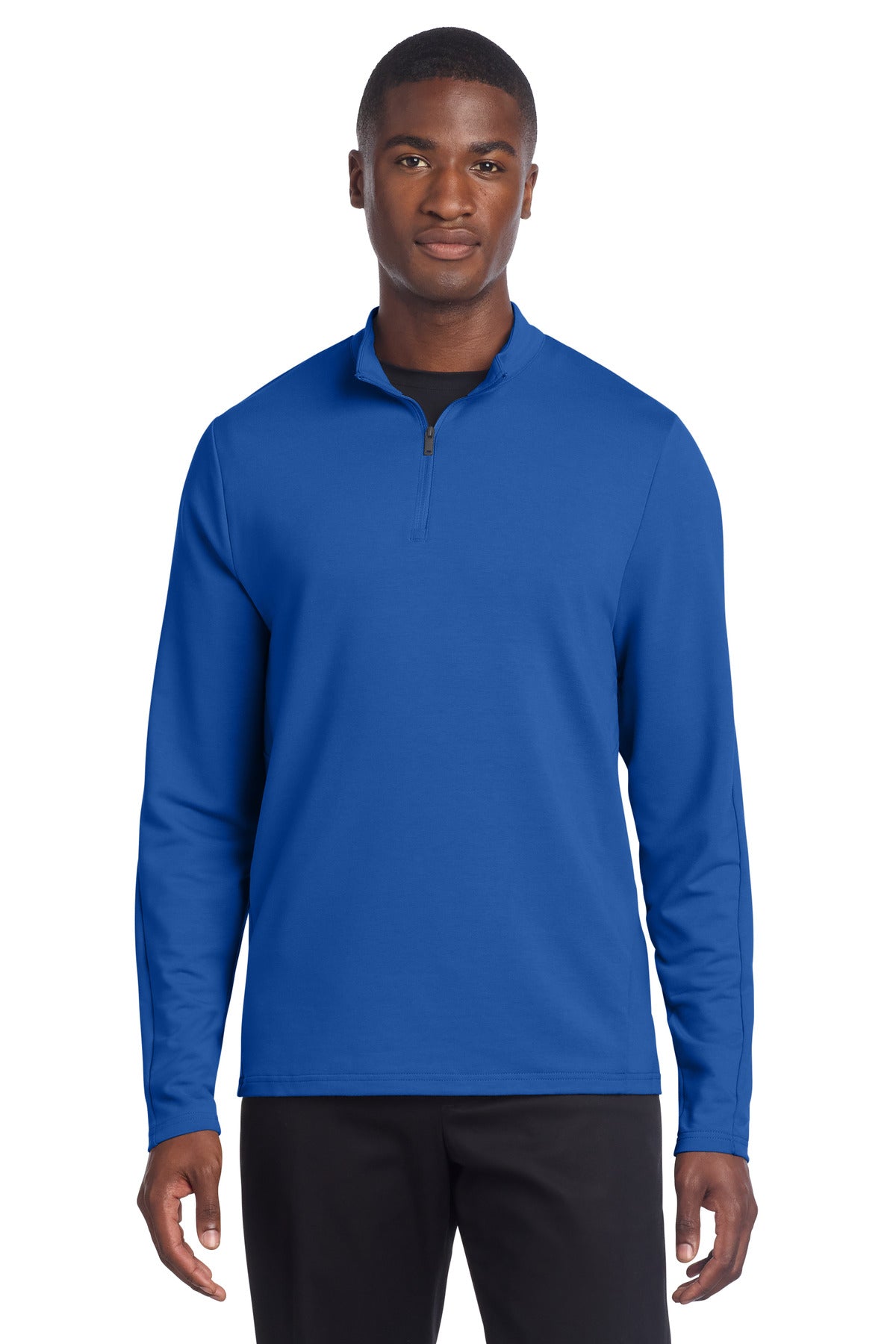 Mercer+Mettle Stretch 1/4-Zip Pullover MM3010 - Blue Note