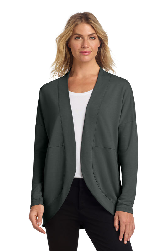 Mercer+Mettle Women's Stretch Open-Front Cardigan MM3015 - Anchor Grey