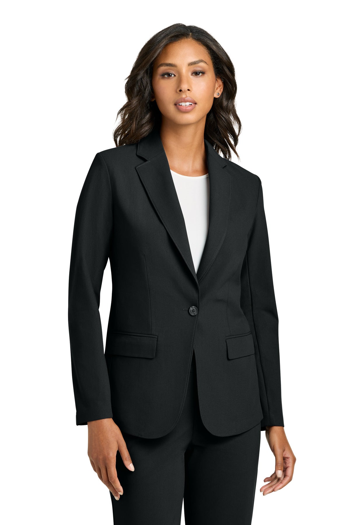 Mercer+Mettle Women's Capital Tech Blazer MM3033 - Deep Black