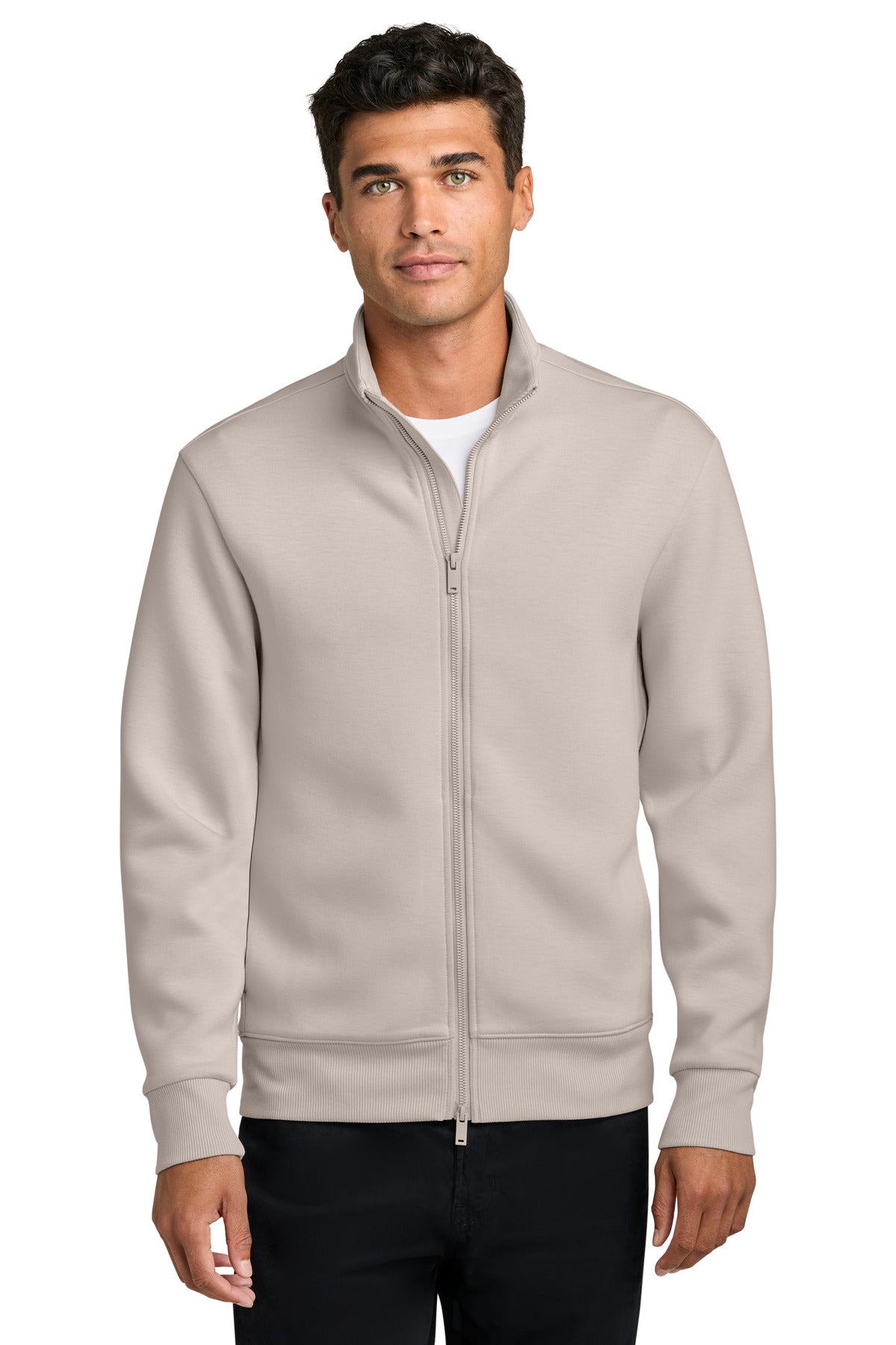 Mercer+Mettle Soft Spacer Full-Zip MM3102 - Warm Quartz