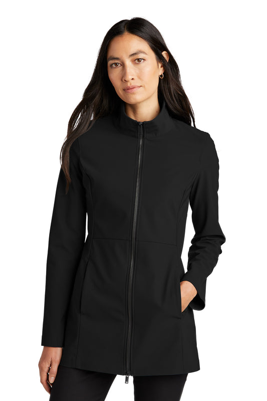 Mercer+Mettle Women's Faille Soft Shell MM7101 - Deep Black