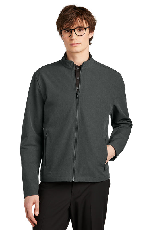 Mercer+Mettle Stretch Soft Shell Jacket MM7102 - Anchor Grey Heather