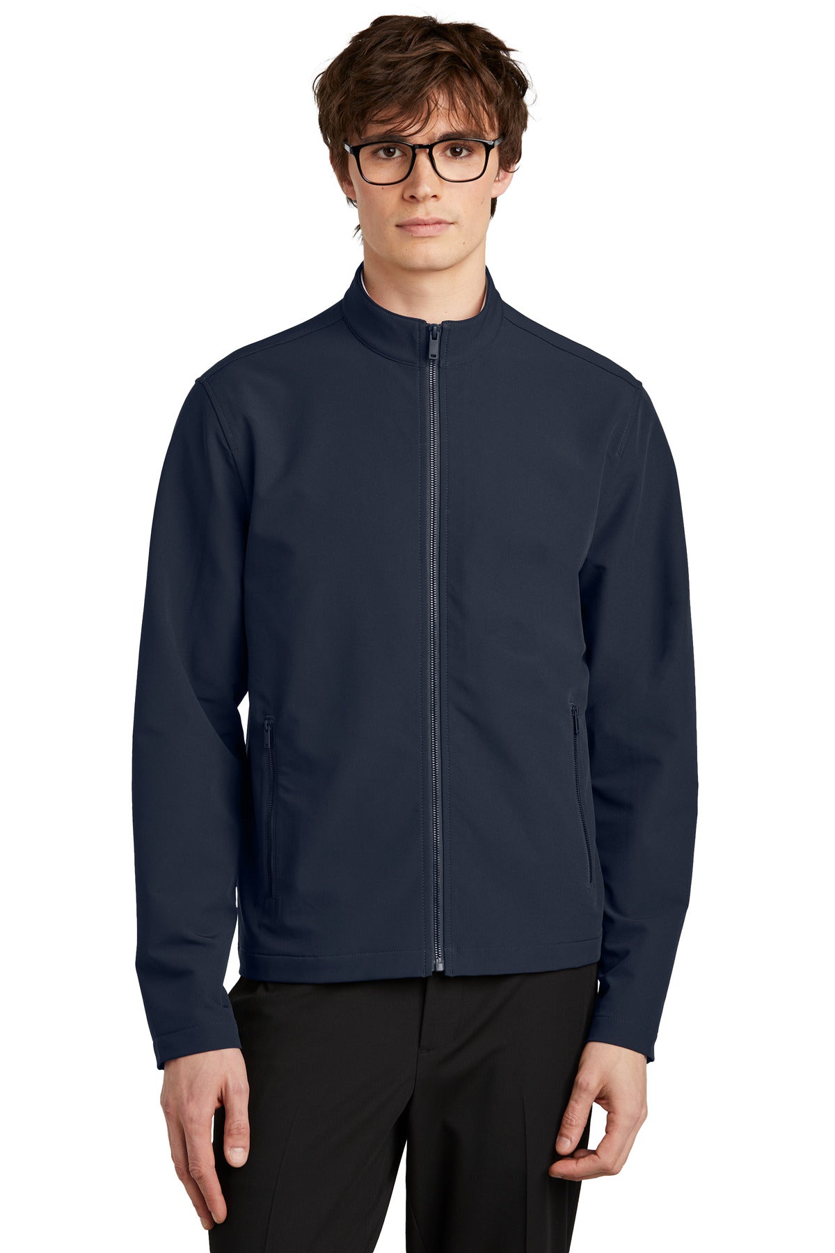 Mercer+Mettle Stretch Soft Shell Jacket MM7102 - Night Navy