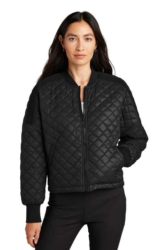 Mercer+Mettle Women's Boxy Quilted Jacket MM7201 - Deep Black