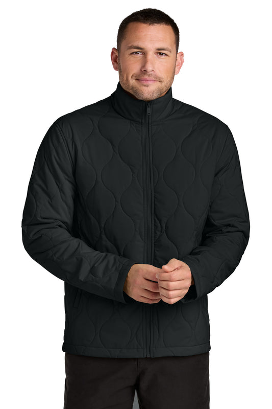 Mercer+Mettle Quilted Liner Jacket MM7202 - Deep Black