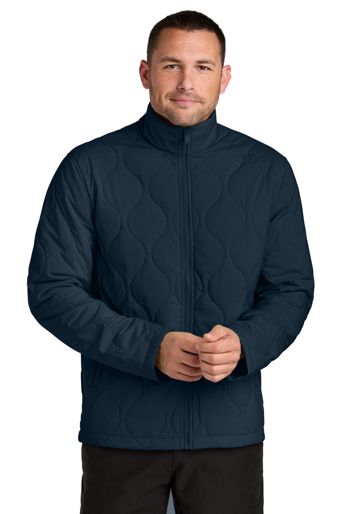 Mercer+Mettle Quilted Liner Jacket MM7202 - Night Navy