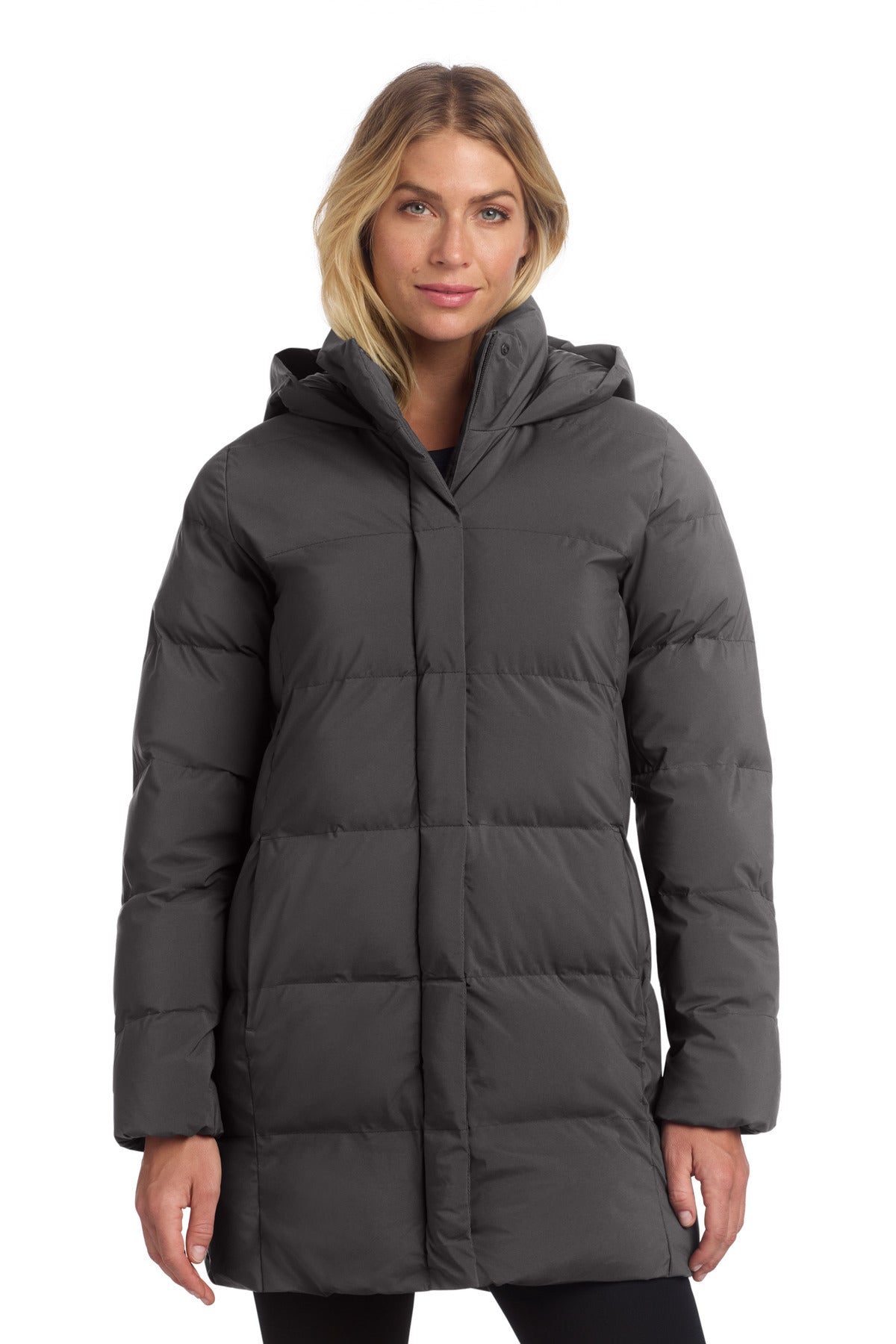 Mercer+Mettle Women's Puffy Parka MM7213 - Anchor Grey