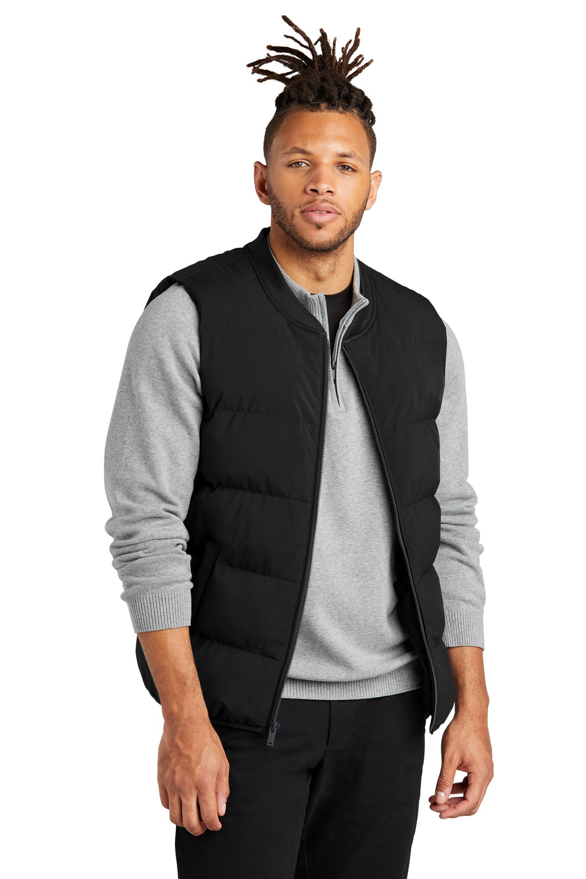 Mercer+Mettle Puffy Vest MM7214 - Deep Black