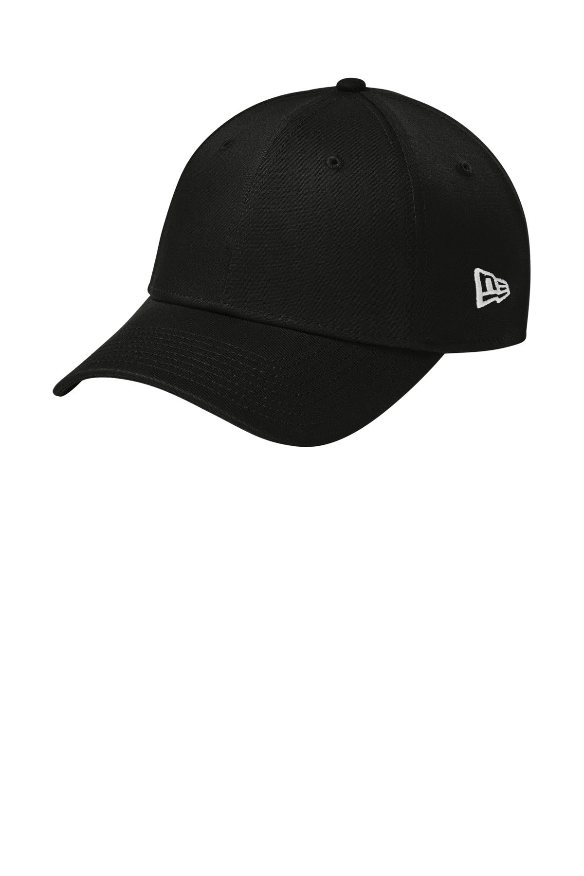 New Era - Structured Stretch Cotton Cap.  NE1000 - Flag Black