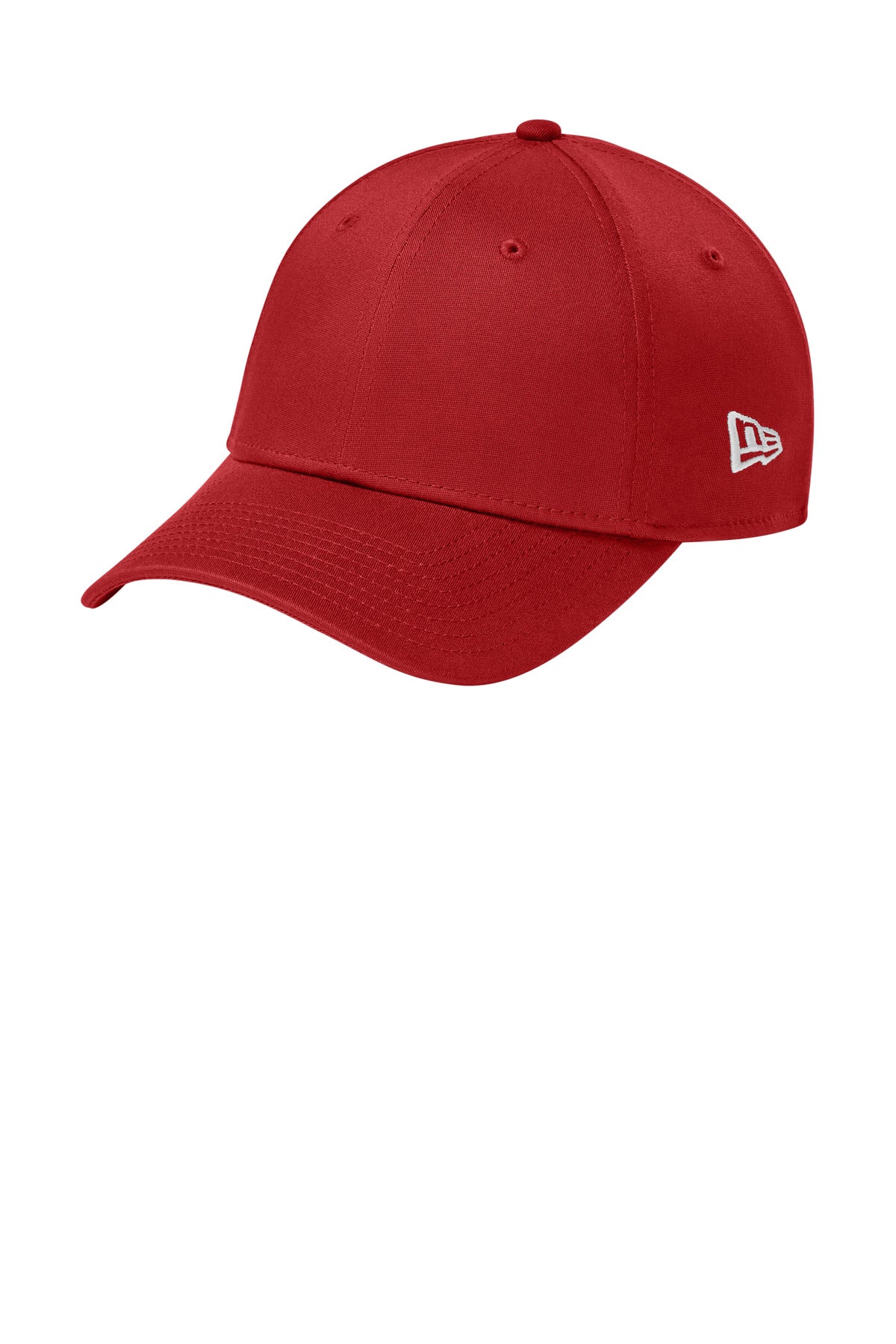 New Era - Structured Stretch Cotton Cap.  NE1000 - Flag Scarlet Red