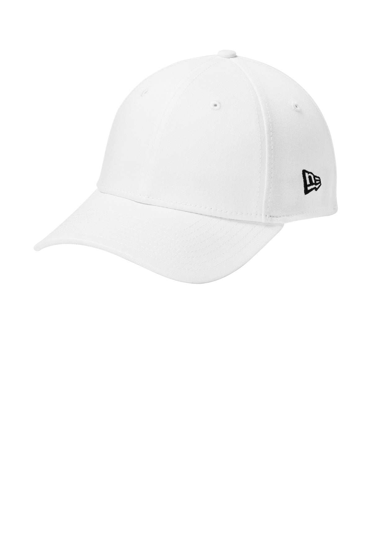New Era - Structured Stretch Cotton Cap.  NE1000 - Flag White