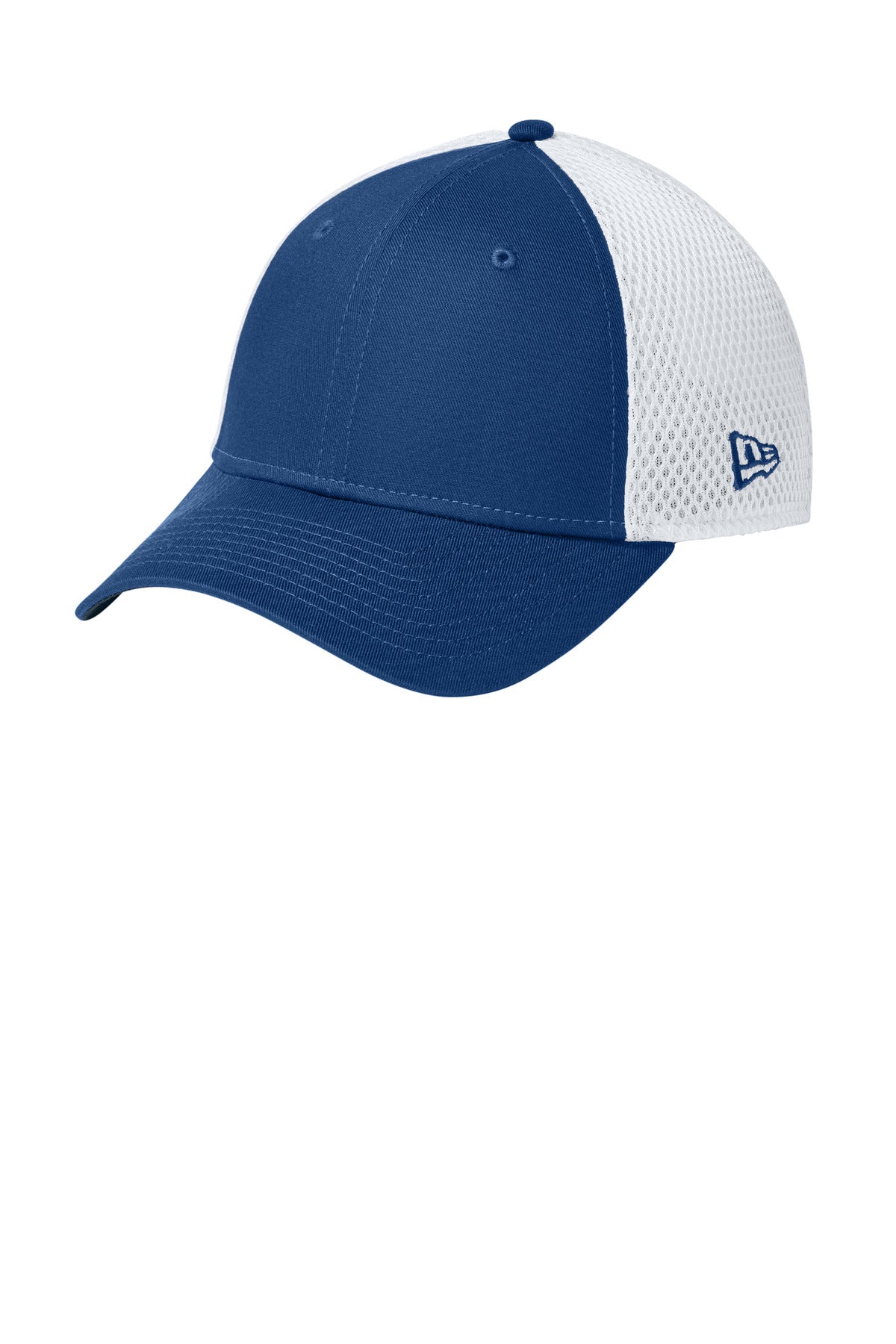 New Era - Stretch Mesh Cap.  NE1020 - Flag Royal/ White