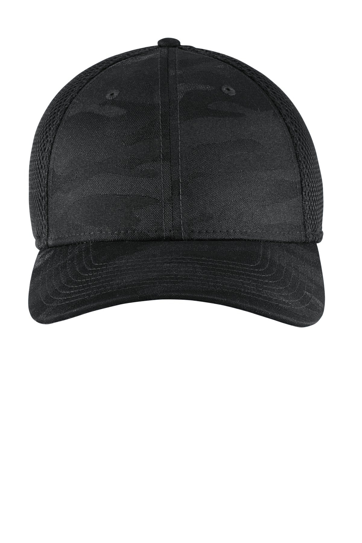 New Era  Tonal Camo Stretch Tech Mesh Cap NE1091 - Black Camo