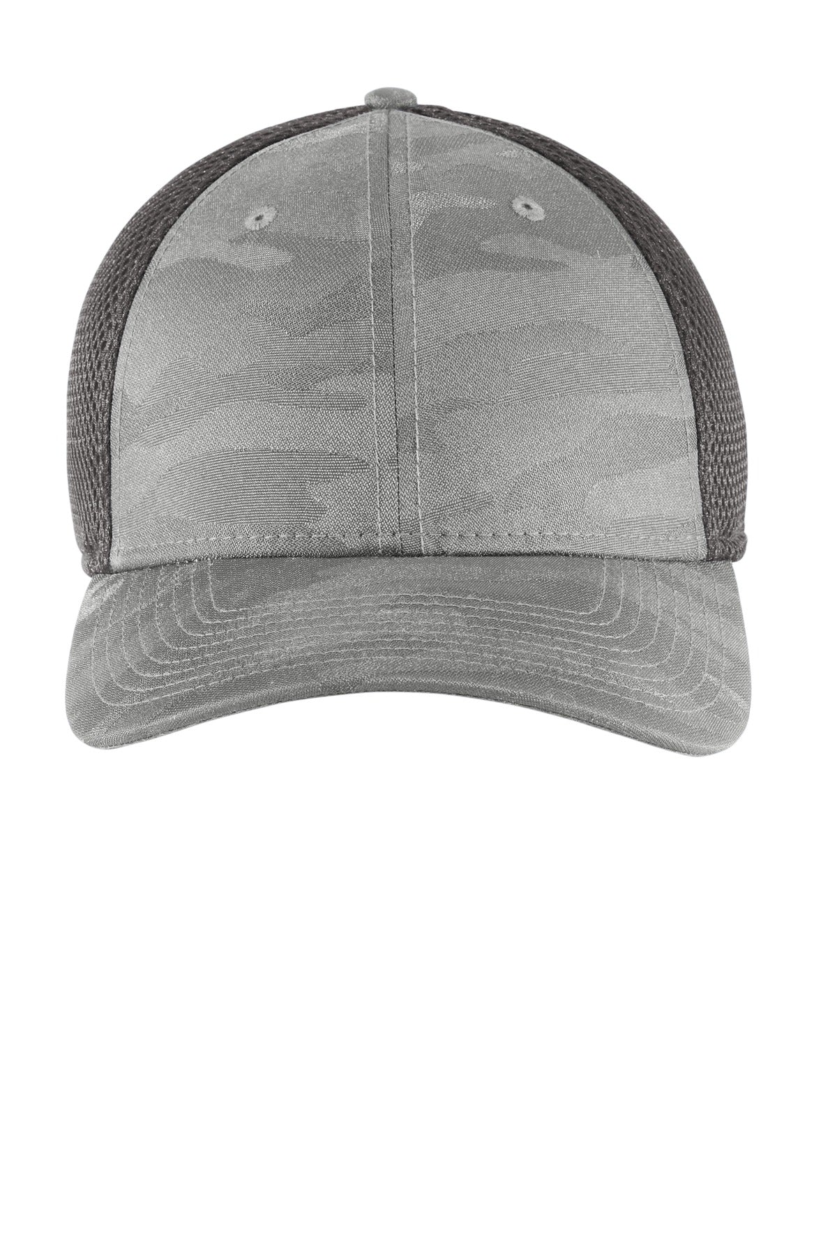 New Era  Tonal Camo Stretch Tech Mesh Cap NE1091 - Rainstorm Grey Camo/ Graphite