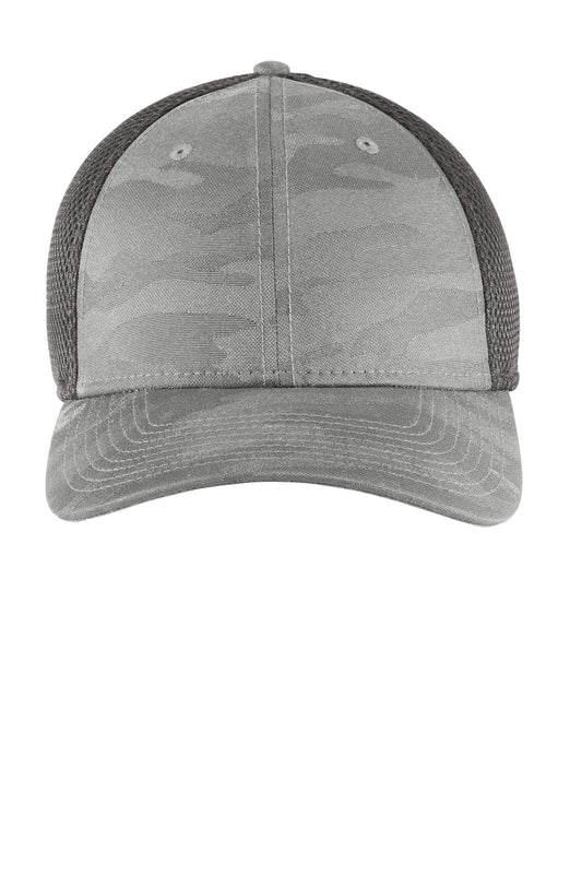 New Era  Tonal Camo Stretch Tech Mesh Cap NE1091 - Rainstorm Grey Camo/ Graphite