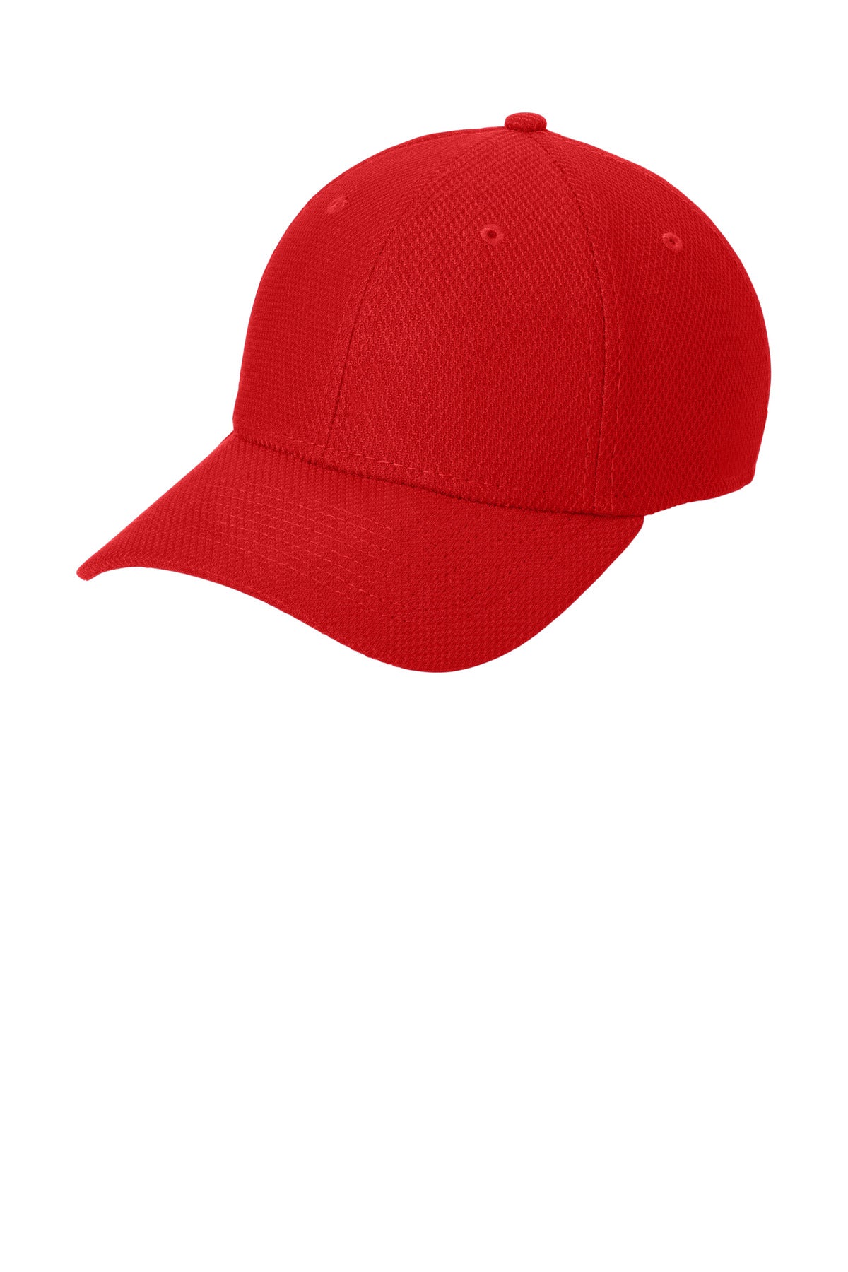 New Era  Diamond Era Stretch Cap. NE1121 - Scarlet