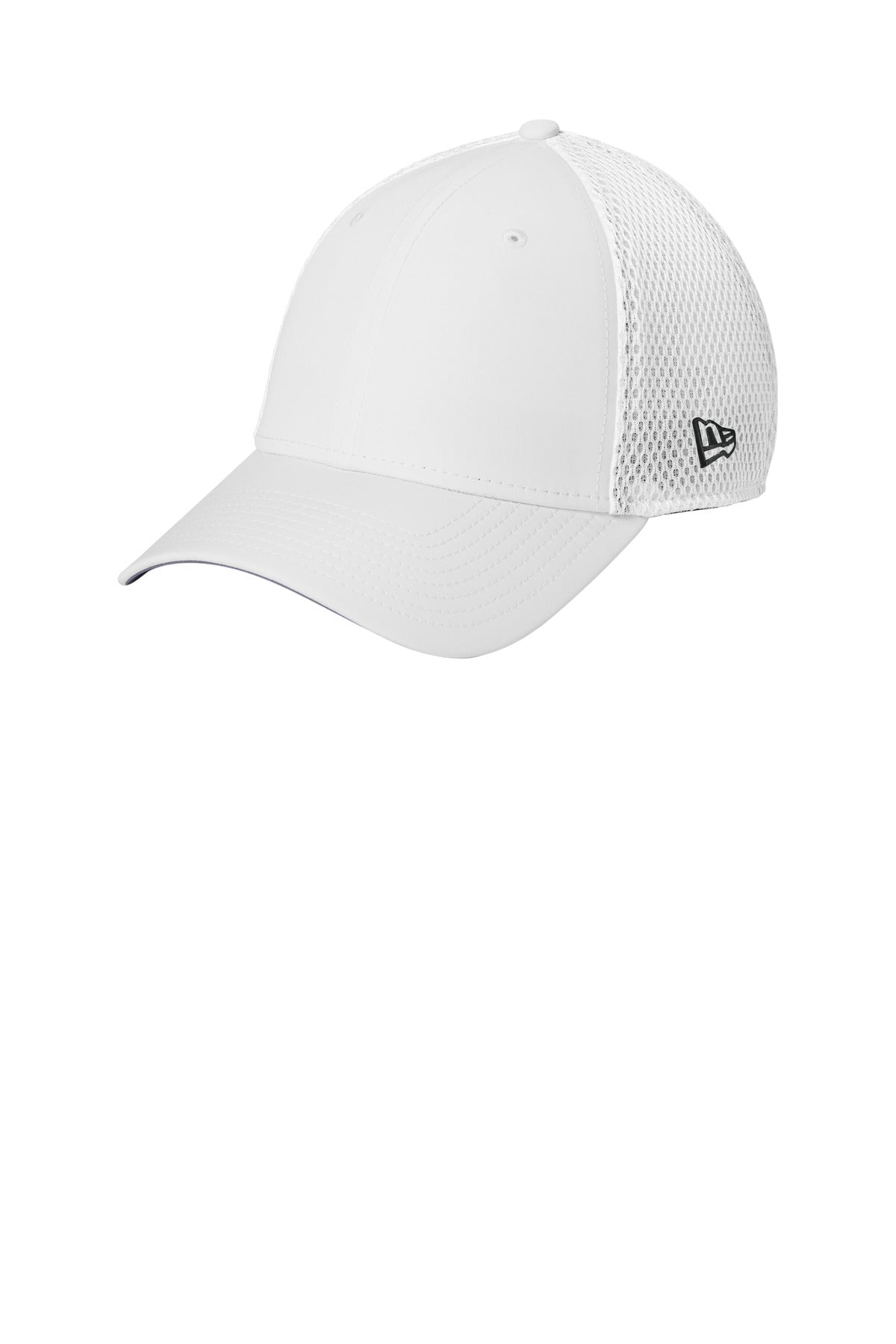 New Era 39THIRTY Performance Stretch Mesh Cap NE1130 - White