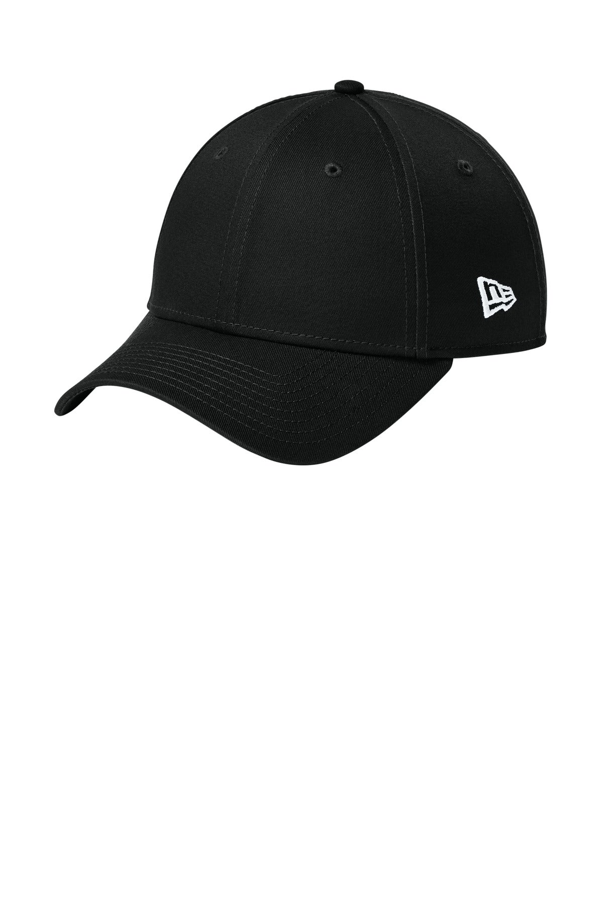 New Era - Adjustable Structured Cap.  NE200 - Flag Black