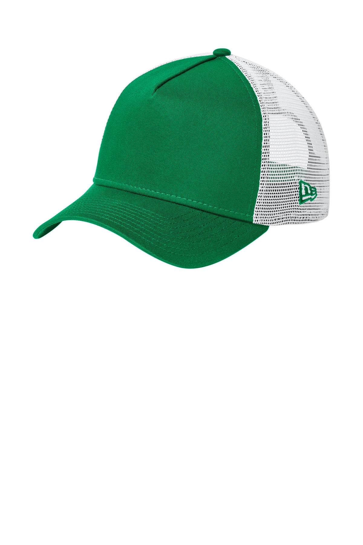 New Era Snapback Trucker Cap. NE205 - Flag Kelly/ White
