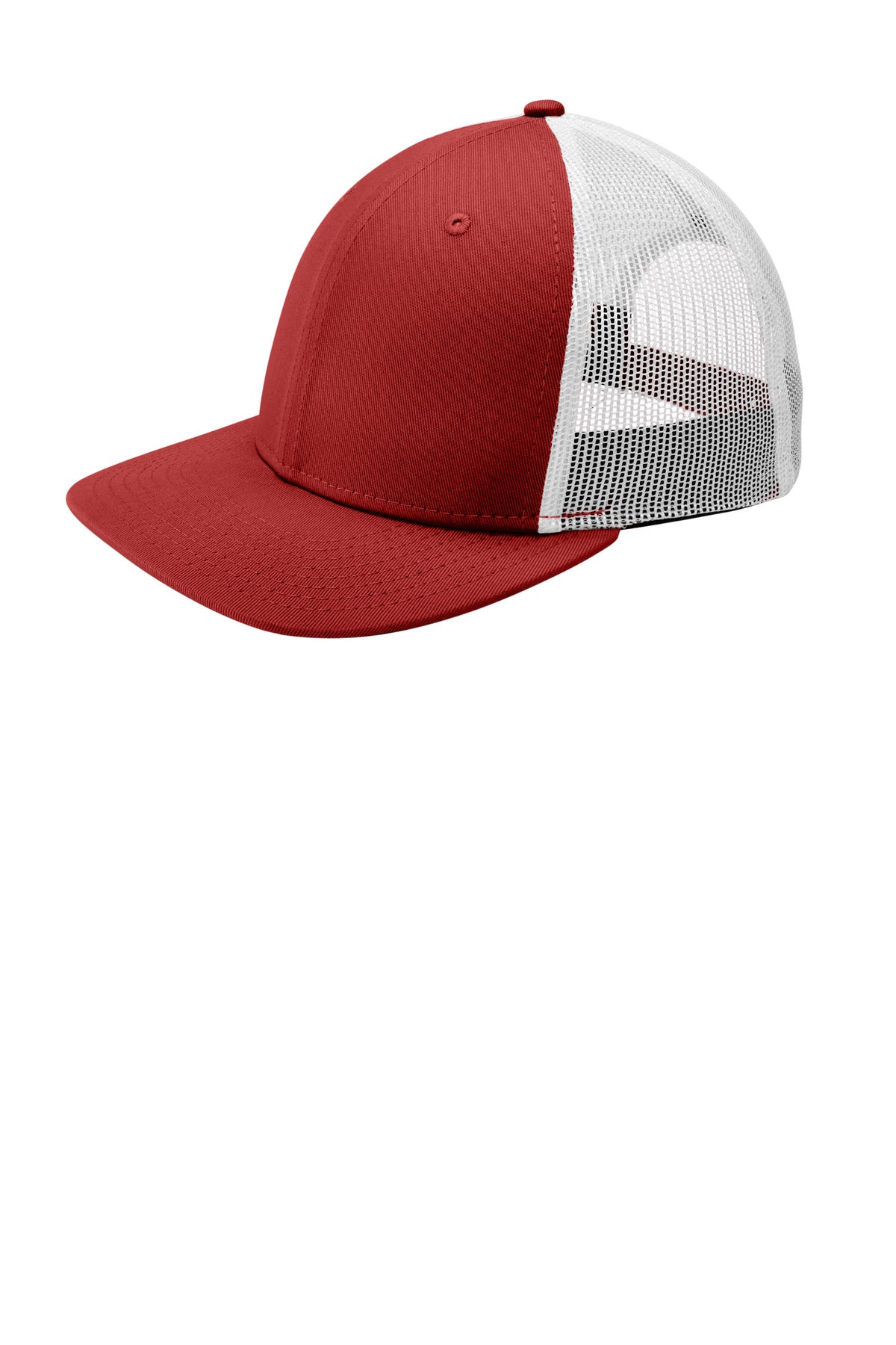 New Era   Snapback Low Profile Trucker Cap   NE207 - Scarlet/ White