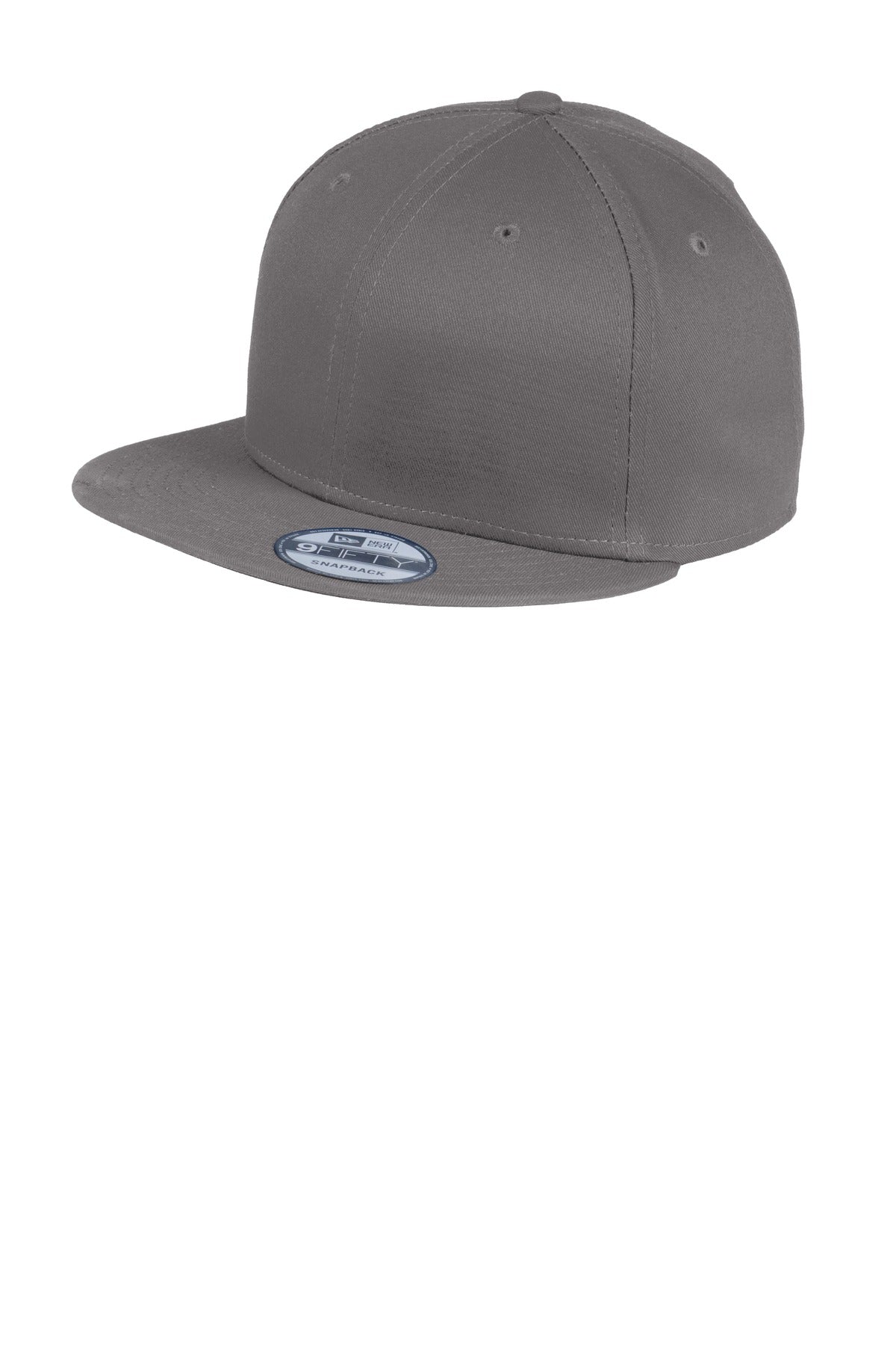 New Era - Flat Bill Snapback Cap. NE400 - Charcoal