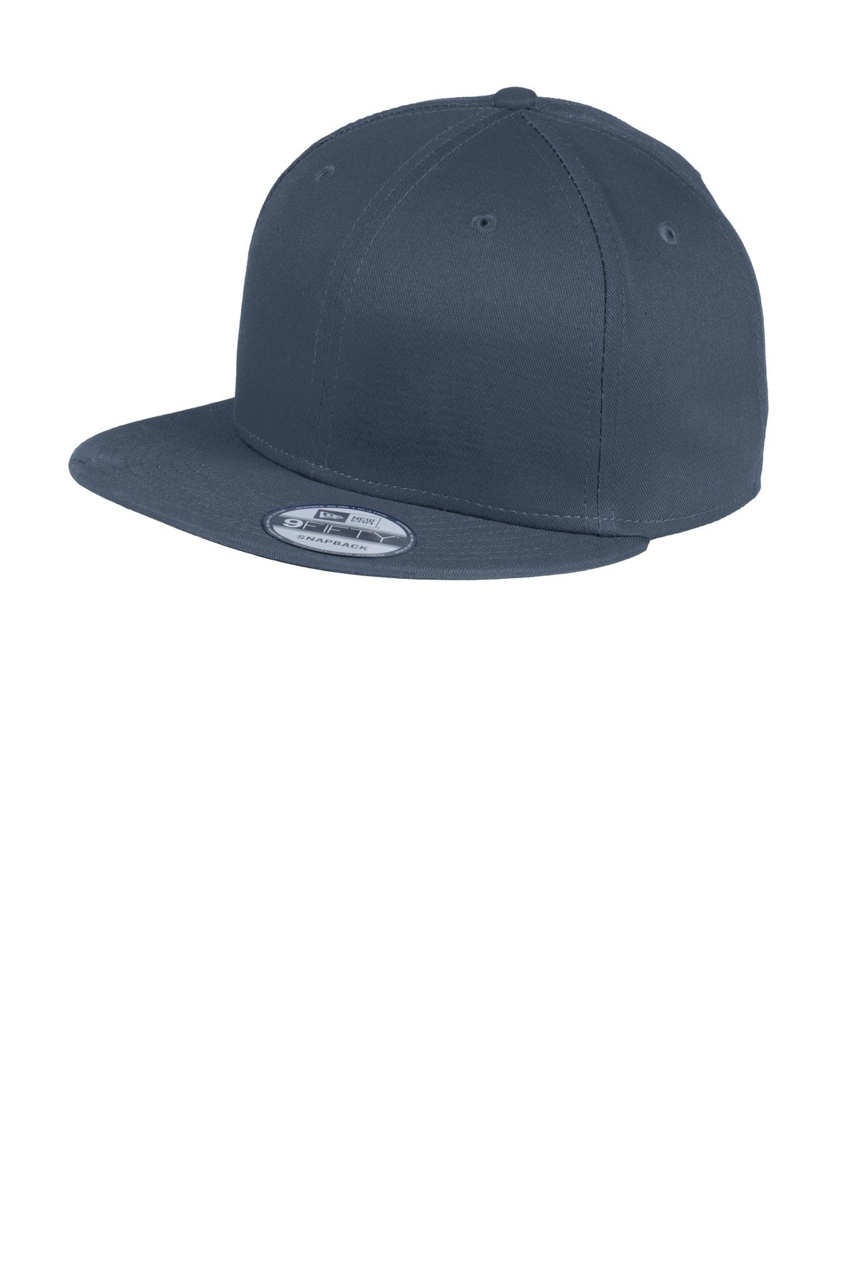 New Era - Flat Bill Snapback Cap. NE400 - Deep Navy