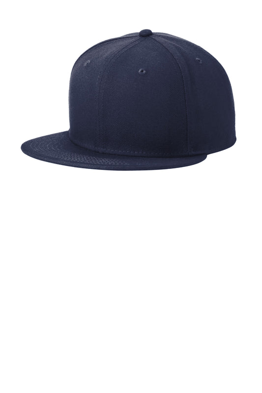 New Era Standard Fit Flat Bill Snapback Cap NE4020 - Deep Navy