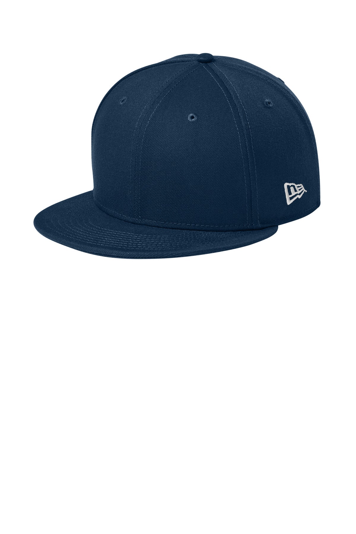 New Era Standard Fit Flat Bill Snapback Cap NE4020 - Flag Deep Navy