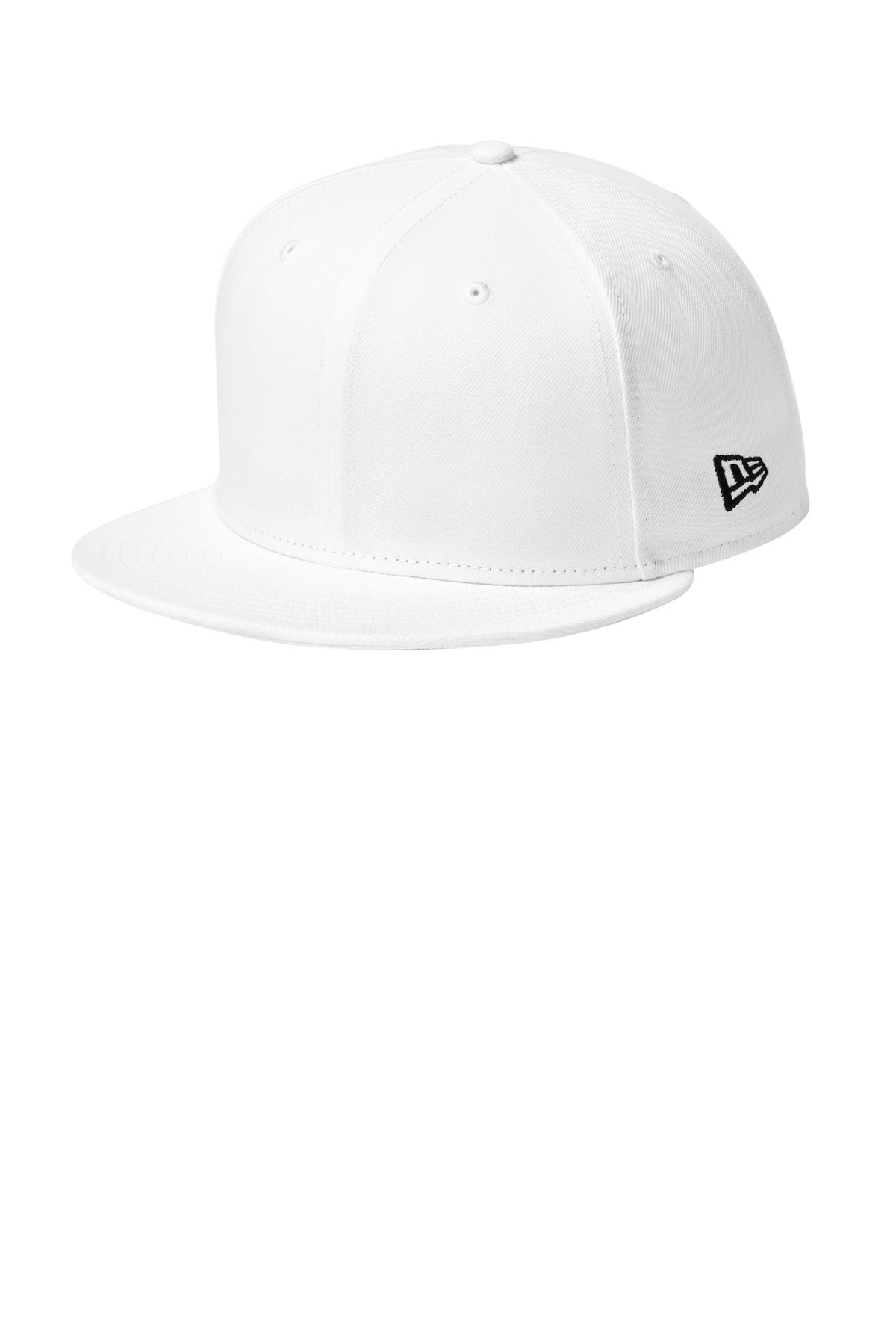 New Era Standard Fit Flat Bill Snapback Cap NE4020 - Flag White