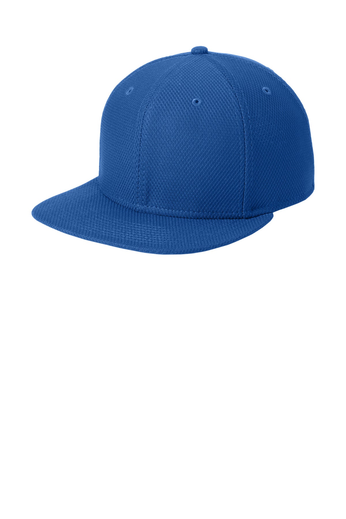 New Era  Original Fit Diamond Era Flat Bill Snapback Cap. NE404 - Royal