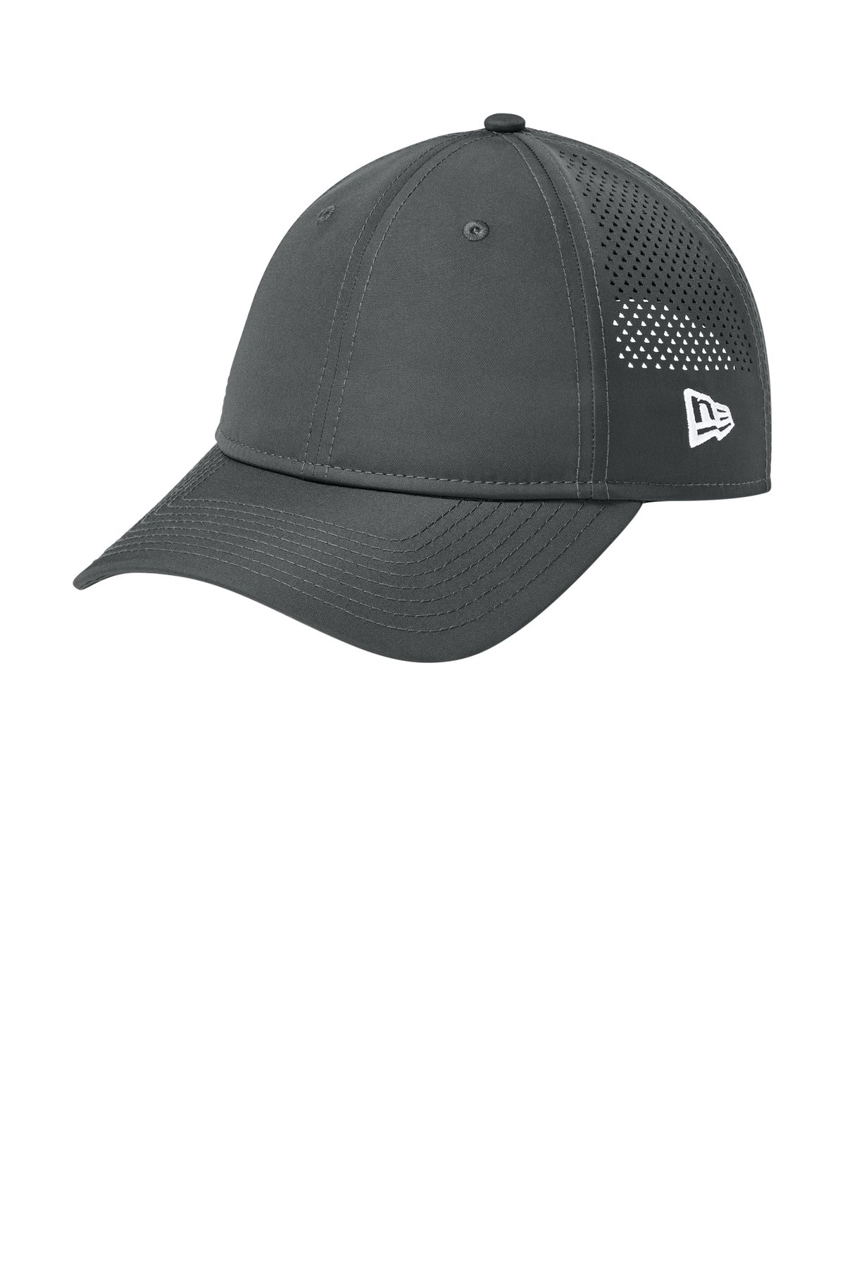 New Era  Perforated Performance Cap. NE406 - Flag Graphite