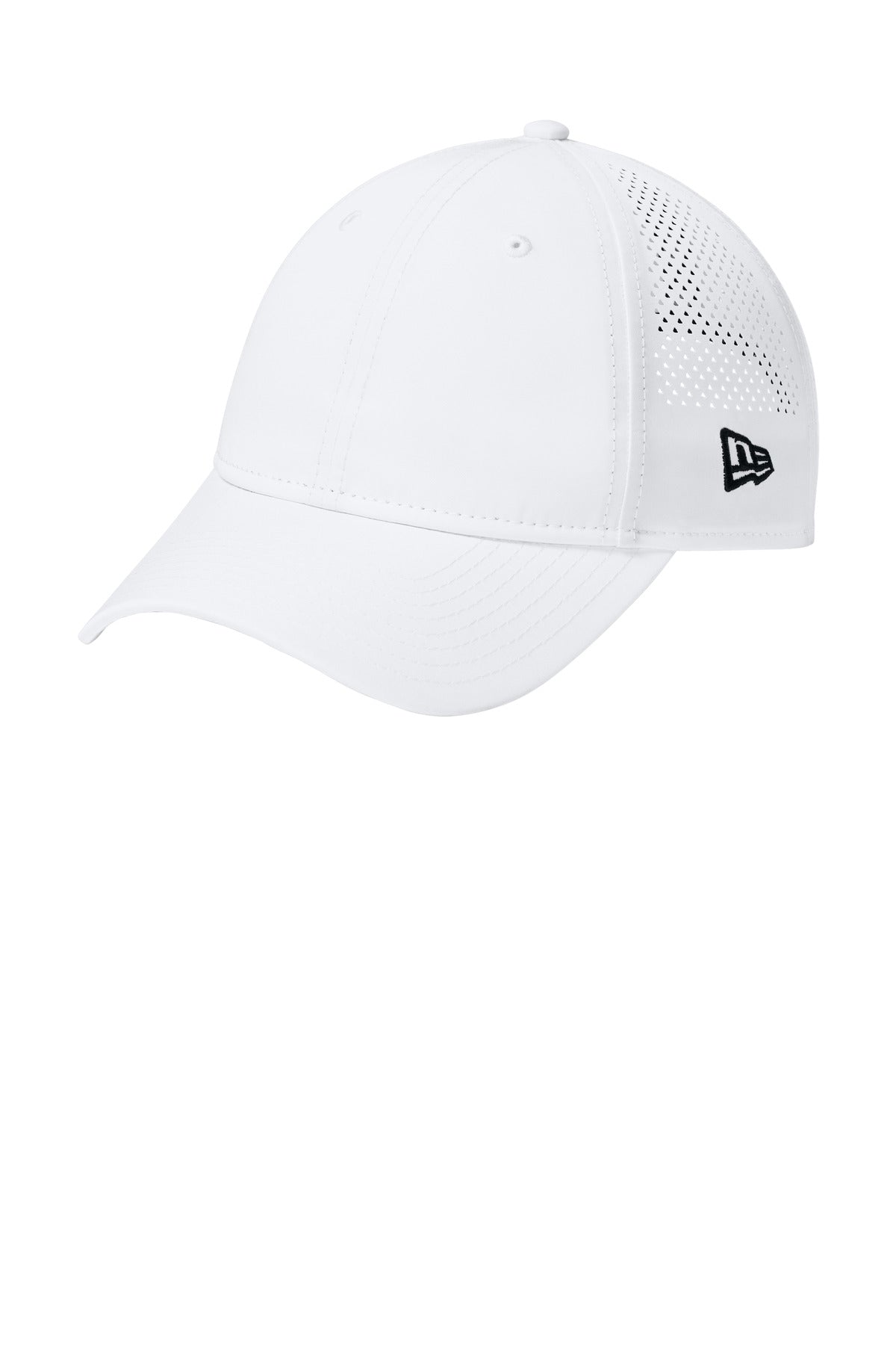 New Era  Perforated Performance Cap. NE406 - Flag White